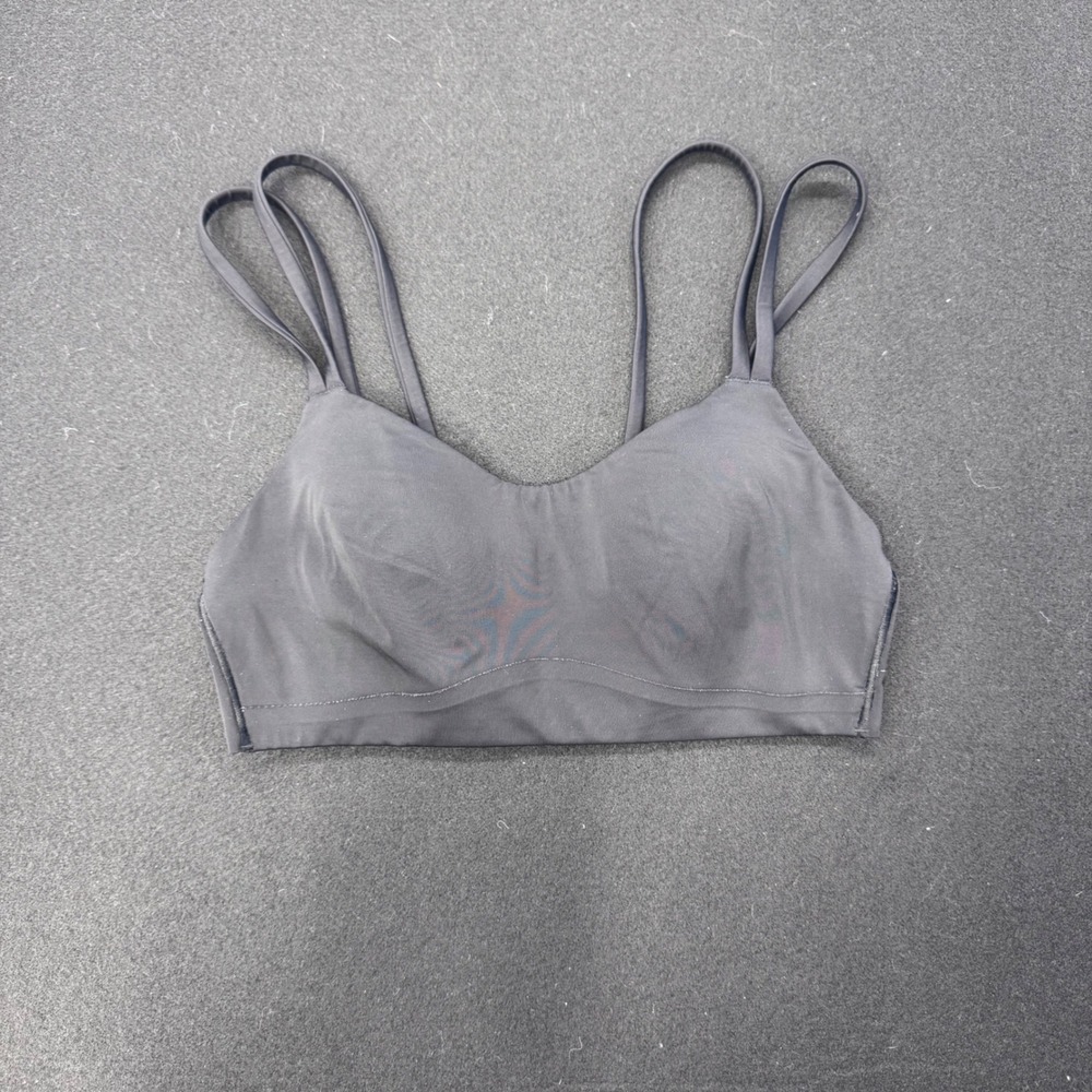 Lululemon Like a Cloud Bra Black Multi Strap B/C Cup Sports Bra